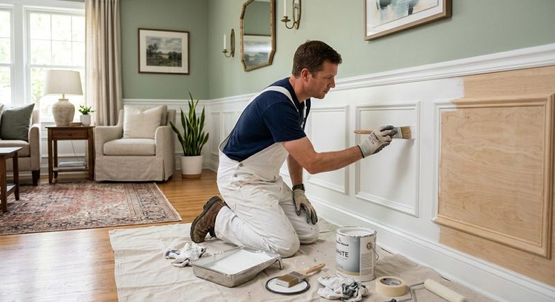 Beadboard Painting in Wilmington, NC