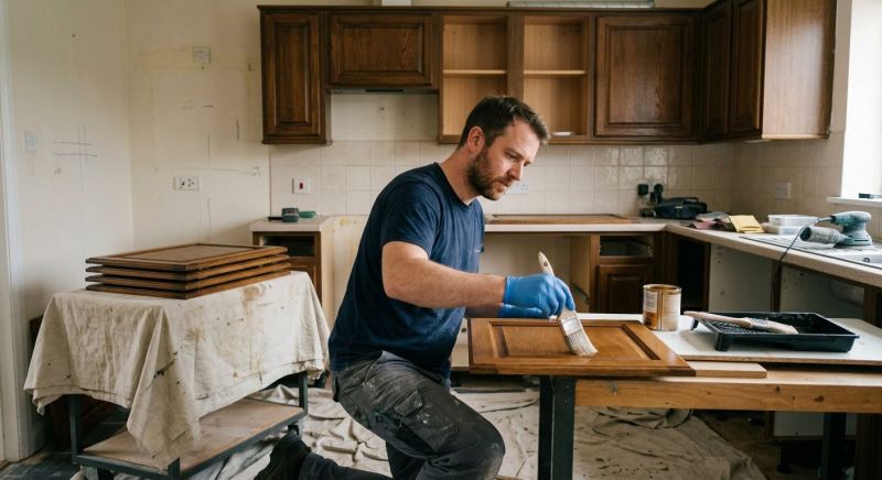 Cabinet Glazing Service in Bloomington, IN